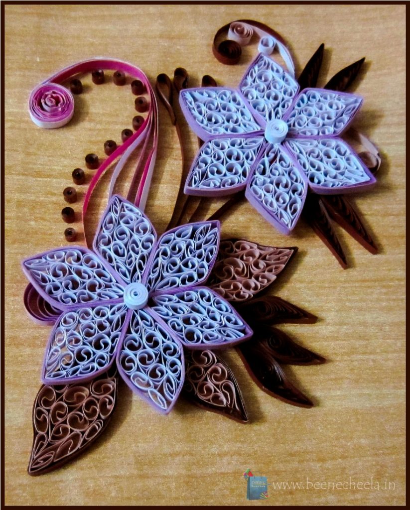 Quick Intro for Quilling ಬೀಣೆ ಚೀಲ
